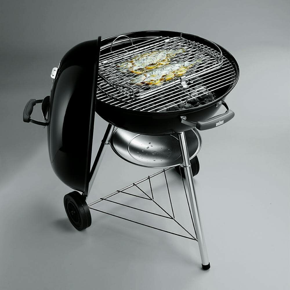 Weber Jumbo Joe 22 Inch Premium Charcoal Grill, Black, large image number 10