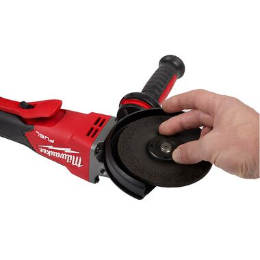 Milwaukee M18 FUEL 5inch Flathead Braking Grinder Paddle Switch No 