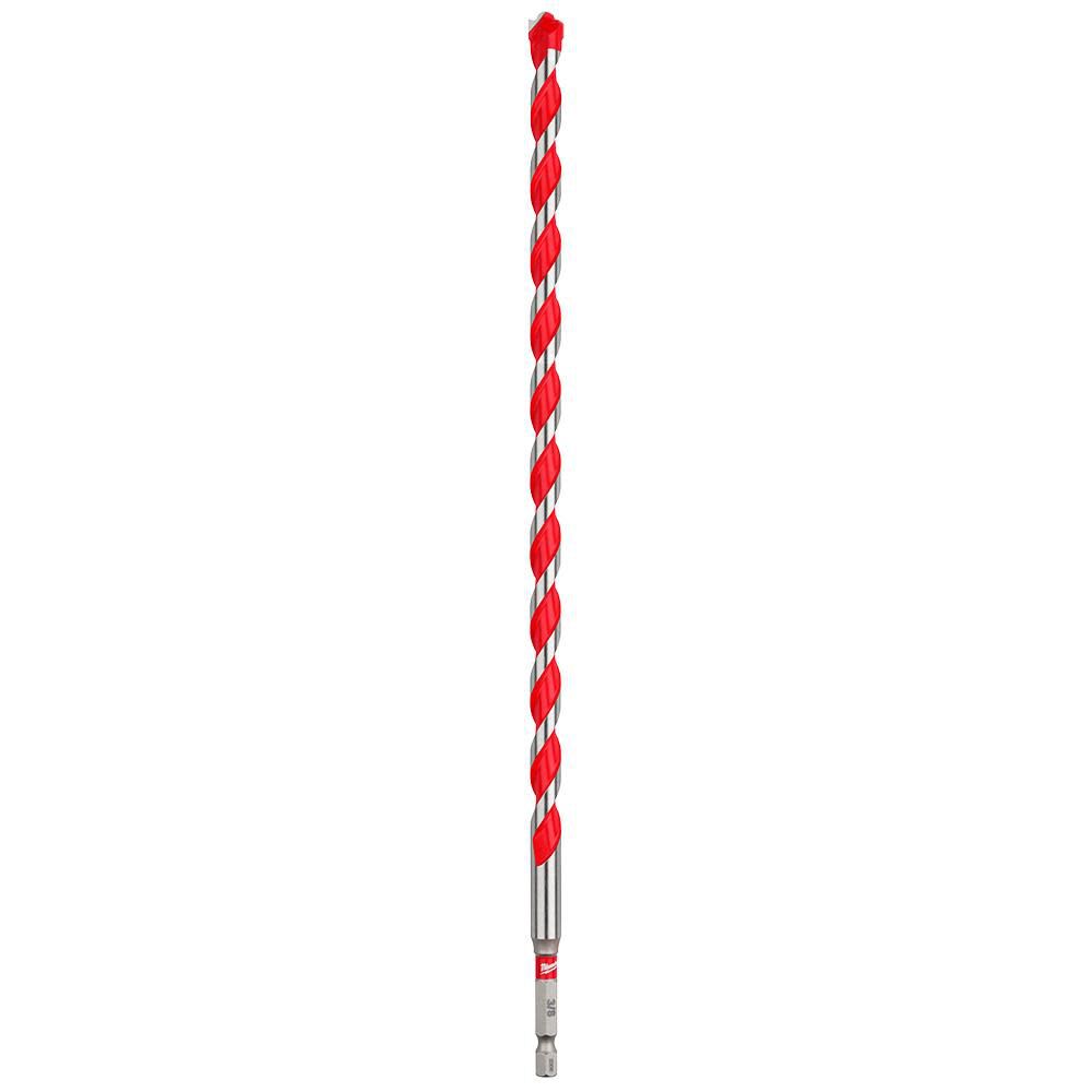 Milwaukee SHOCKWAVE Carbide Hammer Drill Bit 3/8inchx10inchx12inch, large image number 1