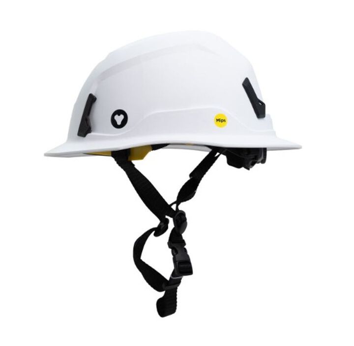 SECURIS Type II Class C Construction Grade Full-Brim Hard Hat White, large image number 2