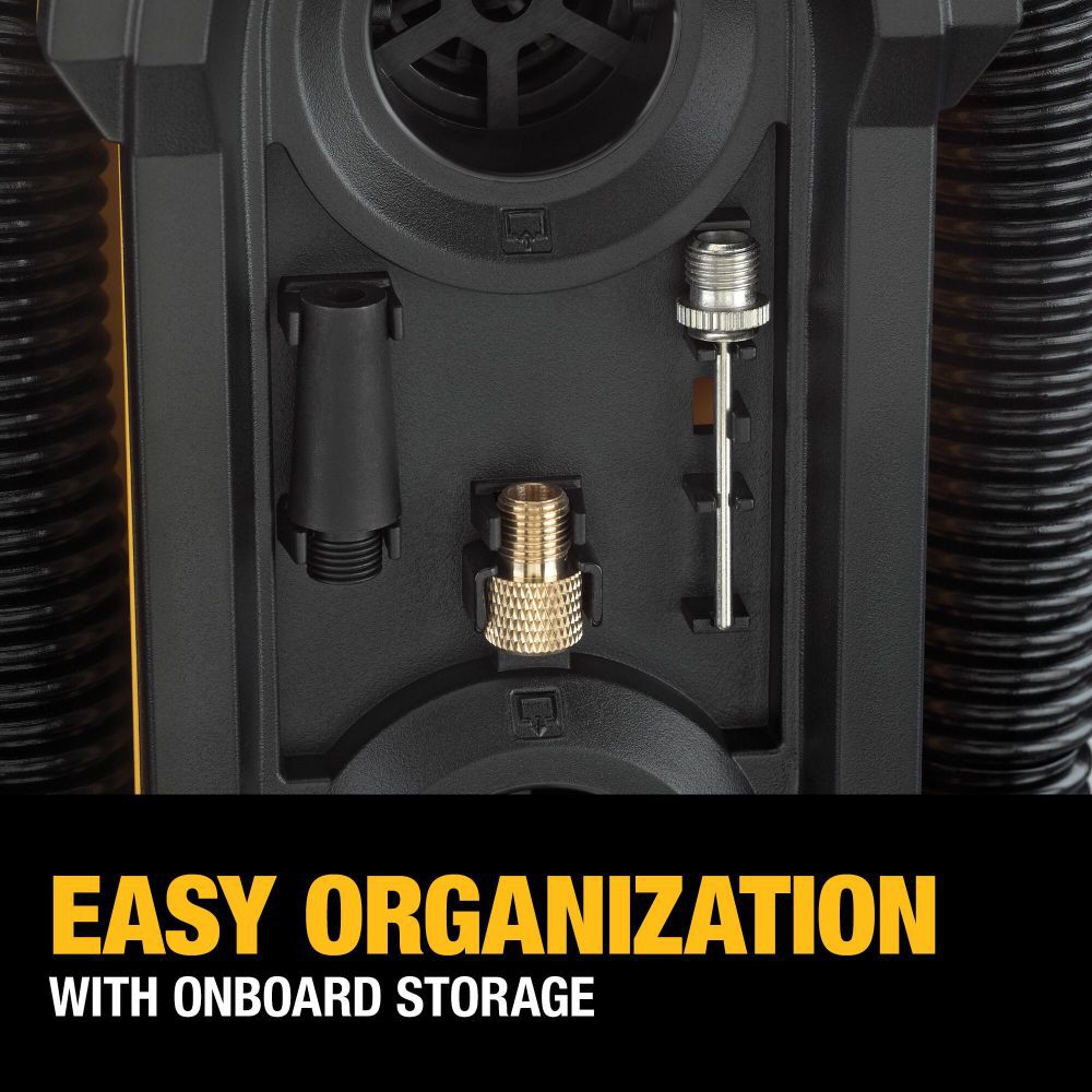 DEWALT 20V MAX* Cordless Tire Inflator (Bare Tool) with 120V Power Source, large image number 3