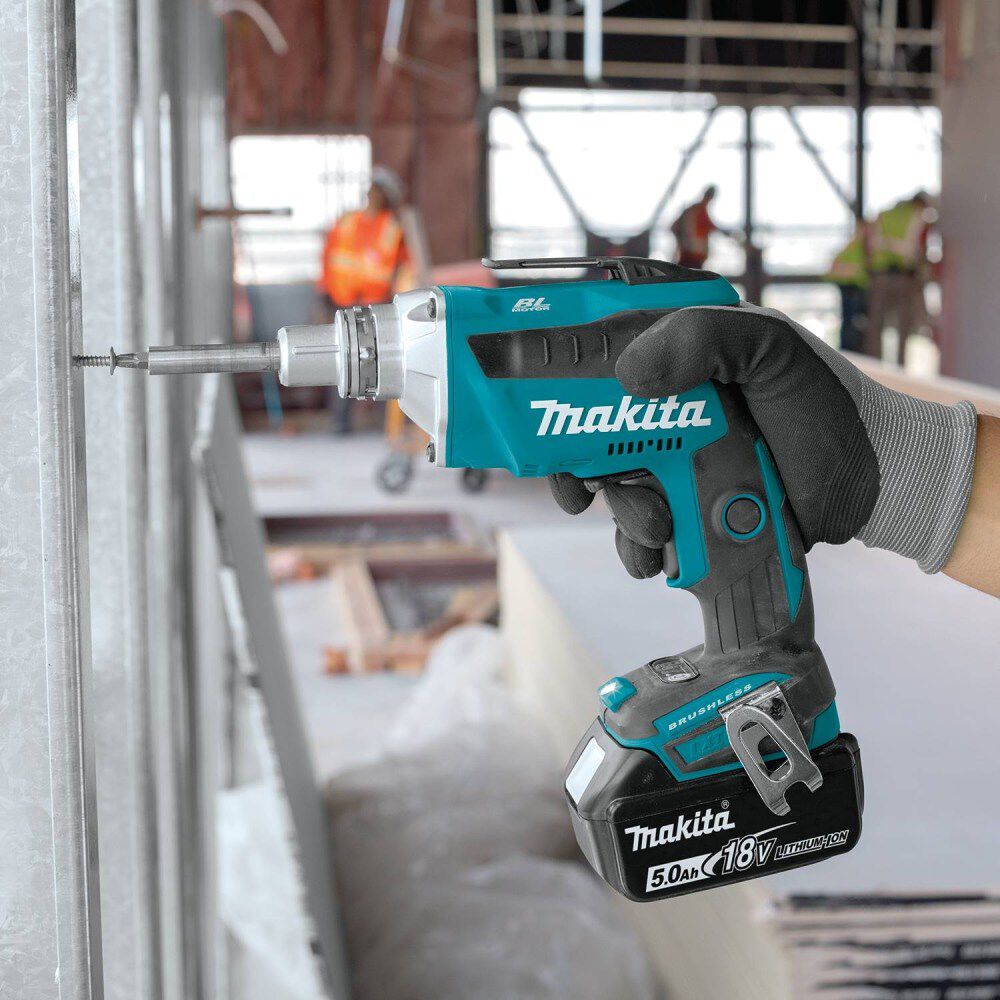 Makita 18V LXT Lithium-Ion Brushless Cordless Drywall Screwdriver Kit (5.0Ah), large image number 3
