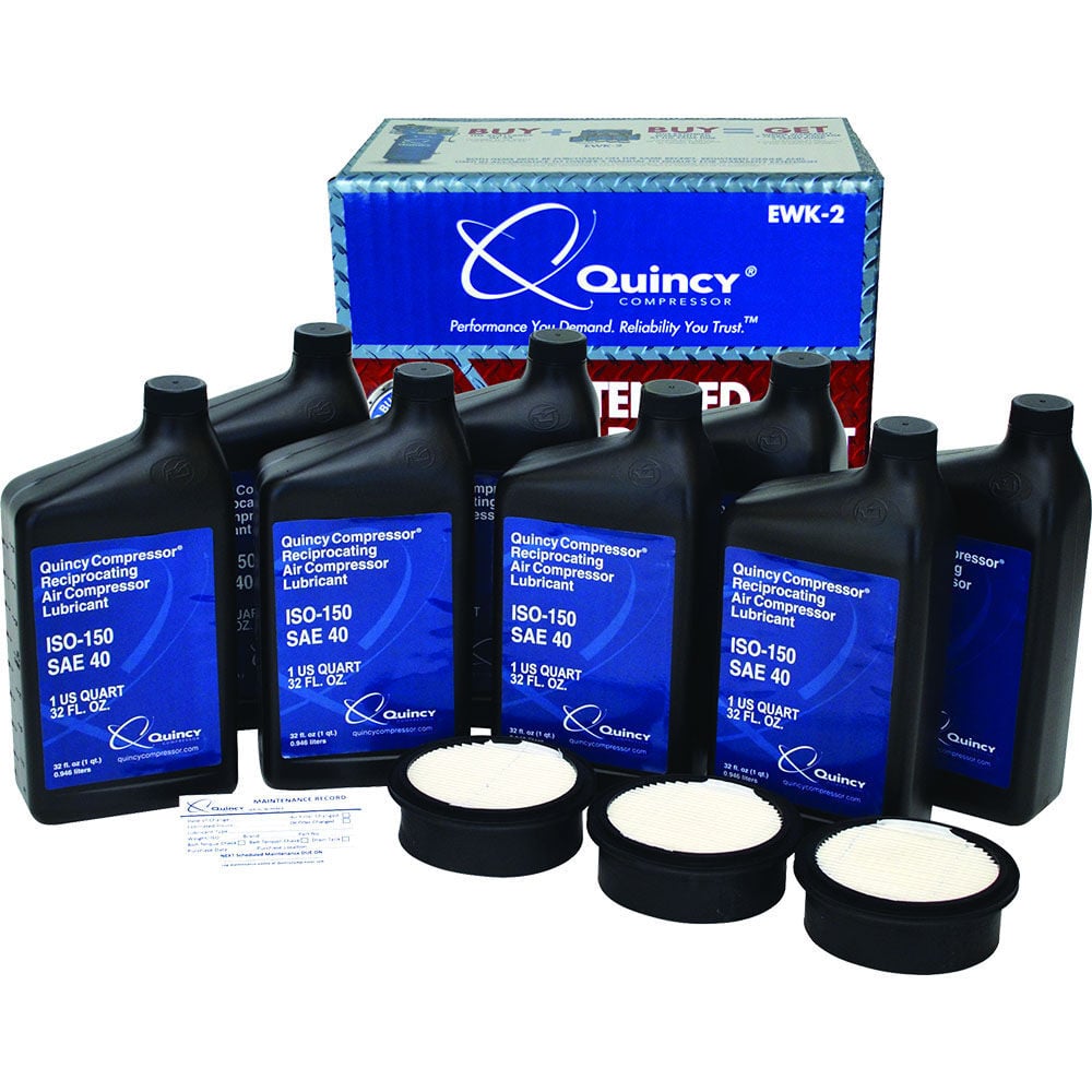 Quincy Extended Warranty & Maintenance Kit for QT-54 Compressors, large image number 1