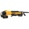DEWALT 5in / 6in Paddle Switch Small Angle Grinder with Kickback Brake No Lock, small