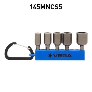 Vega Mag Nutsetter x 1-3/4in Carabiner Set 5pc