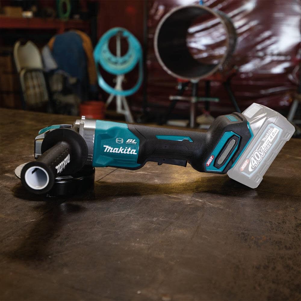 Makita 40V max XGT 5in X LOCK Angle Grinder with Electric