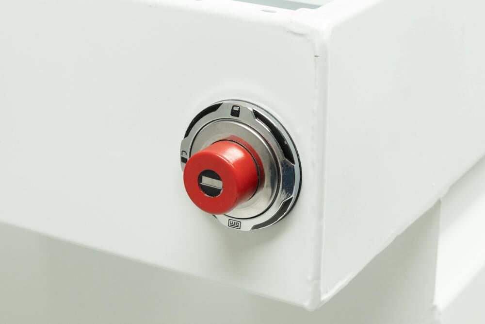 Weather guard online tool box lock