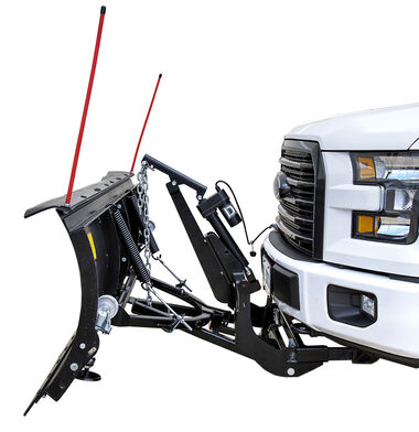 DK2 Rampage II Elite Snow Plow Kit 82inx19in with Actuator and Wireless Remote, large image number 1