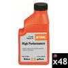 Stihl Blue High Performance 2-Cycle Engine Oil 50:1 2.5 Gal Mix 6.4oz Case of 48, small image number 1