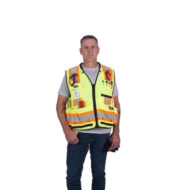 Milwaukee High Vis Surveyors Safety Vest Class 2, large image number 4