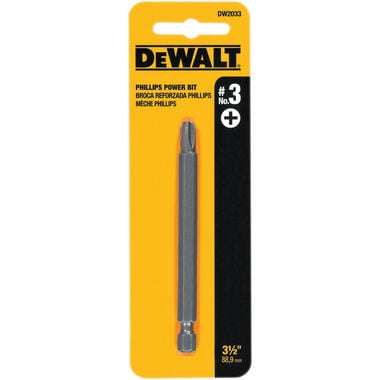 DEWALT 3-1/2 In. Power Screwdriving Bit