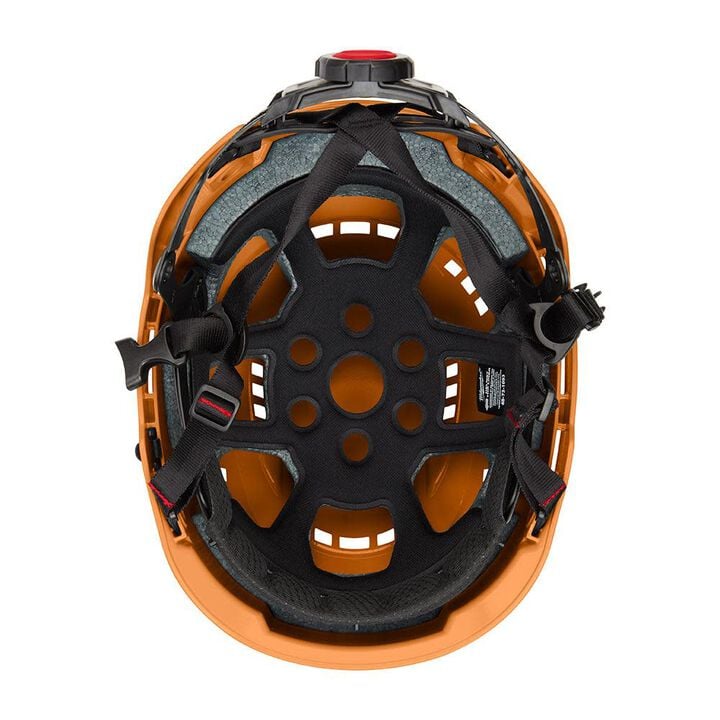 Milwaukee Orange Vented Helmet with BOLT Class C, large image number 3