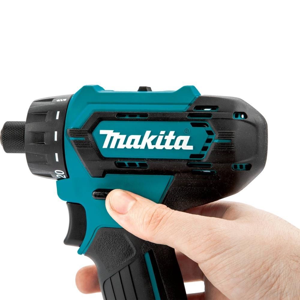 Makita 12V max CXT Lithium-Ion Cordless 1/4 In. Hex Driver-Drill Kit (2.0Ah), large image number 11