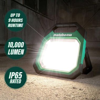 Metabo HPT 18V MultiVolt Work Light Cordless 10000 Lumen LED (Bare Tool), large image number 1