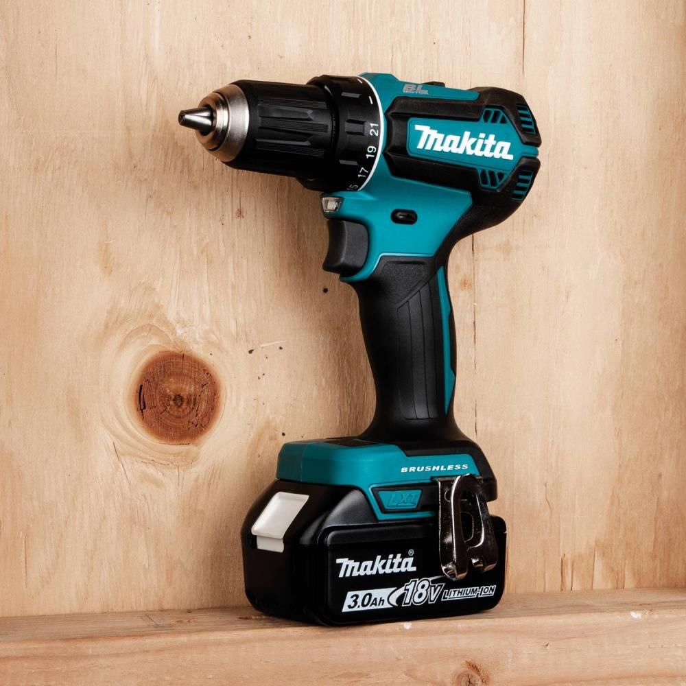 Makita 18V LXT Lithium-Ion Brushless Cordless 1/2 in. Driver-Drill Kit (3.0Ah), large image number 14