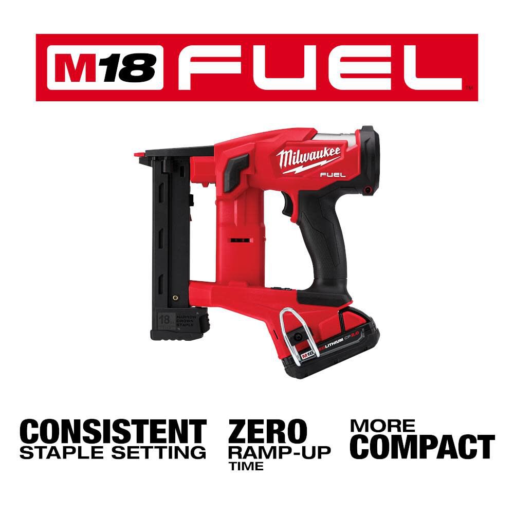 Milwaukee narrow sales crown stapler