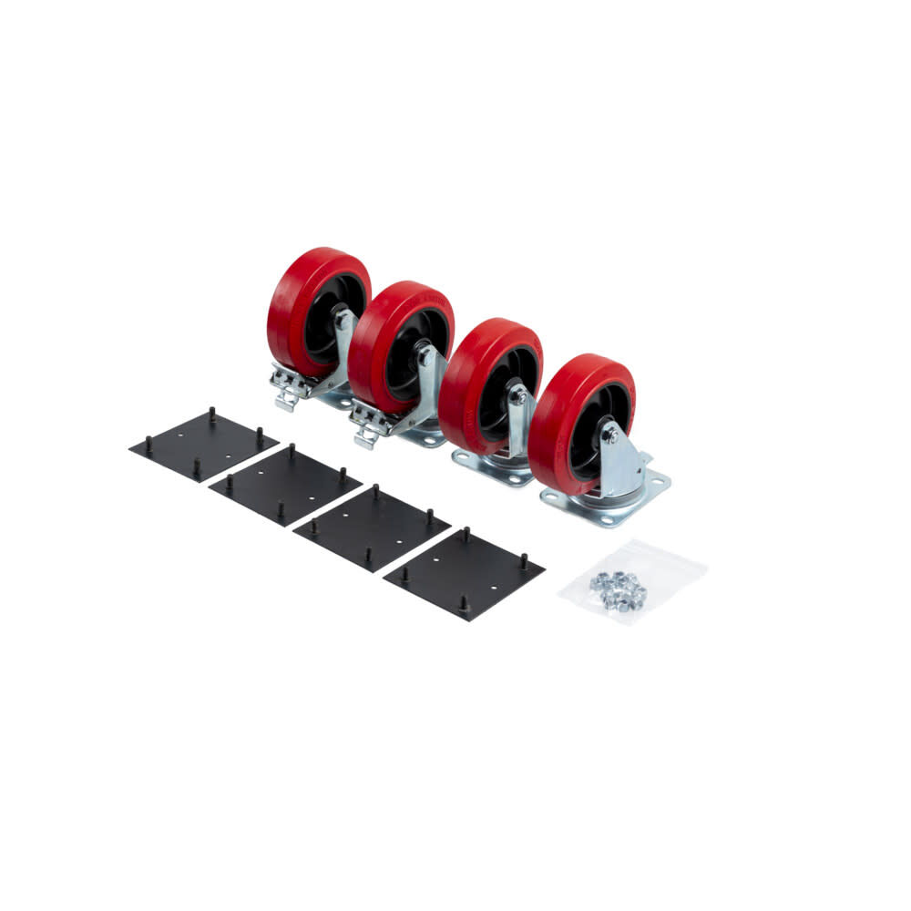 Armorgard 6 Inch Heavy-Duty Caster Kit for SiteBoss Line, large image number 1