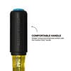 Klein Tools 10mm Metric Color Coded Nut Driver with Heavy Duty Hollow Shaft, small image number 6