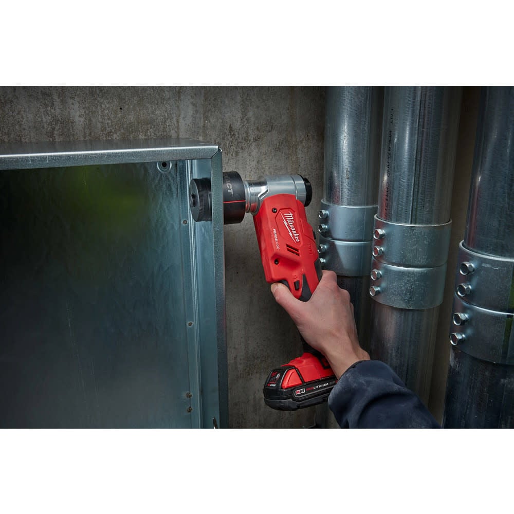 Milwaukee M18 FORCE LOGIC 6 Ton Knockout Tool 1/2 Inch - 4 Inch (Bare Tool), large image number 8