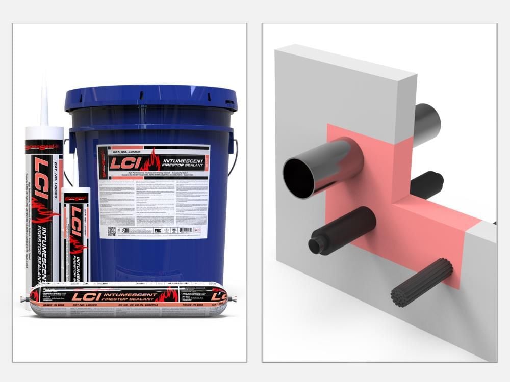 Specified Technologies Inc SpecSeal LCI Intumescent Firestop Sealant, large image number 3