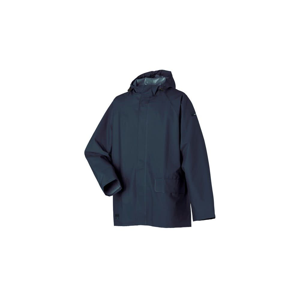 Helly Hansen Mandal Rain Jacket Polyester Classic Navy Large 70129