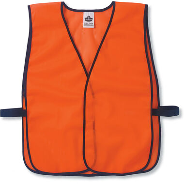 Ergodyne GloWear 8010HL Orange Economy Vest GloWear 8010HL Orange Economy Vest, large image number 0