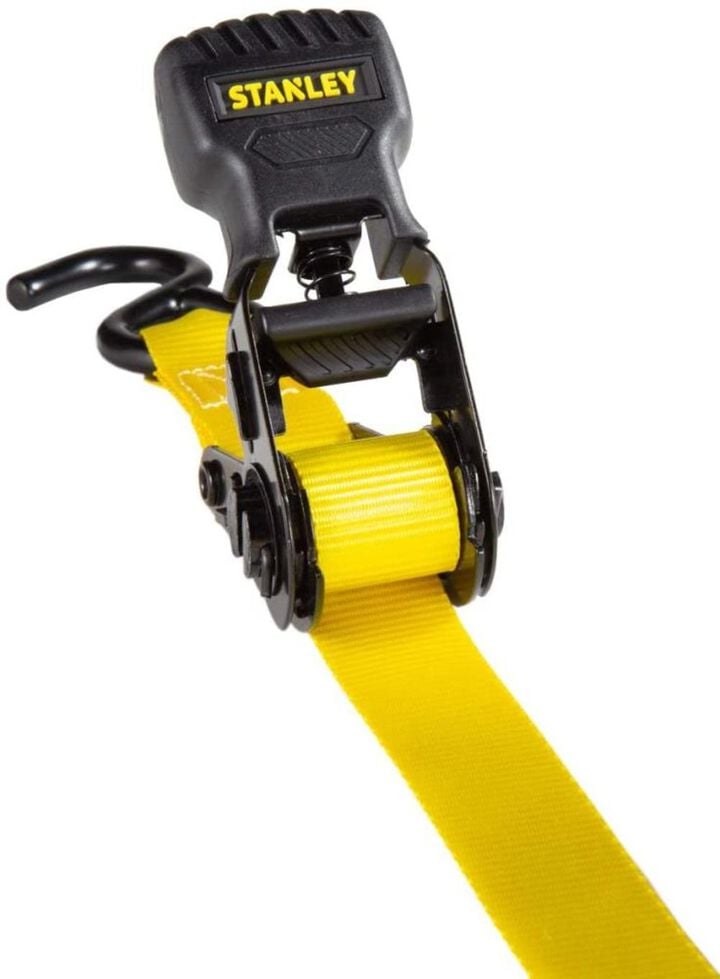 Stanley 1in x 10' Ratchet Straps 1500 Lb Break Strength 2pk, large image number 2