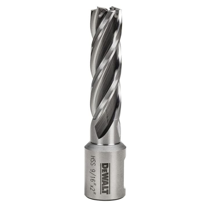 DEWALT Annular Cutter 9/16in X 2in HSS 3/4in Weldon