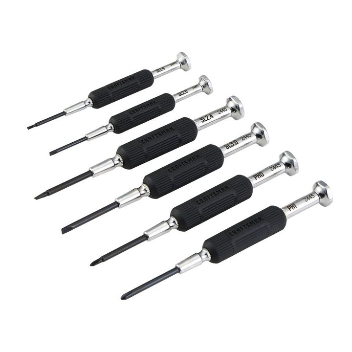 CRAFTSMAN Precision Screwdriver, 6 Pieces, large image number 1