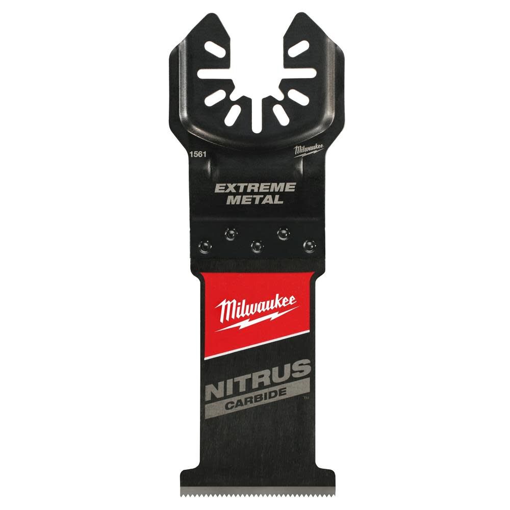 Milwaukee NITRUS CARBIDE Extreme Metal Universal Fit OPEN LOK Multi Tool Blade 5pk, large image number 1