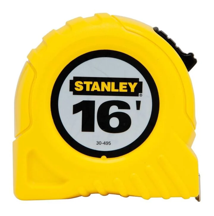 Stanley 16 Ft. Length x 3/4 Inch Width Yellow ABS Tape Rule