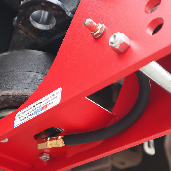 Shocker Hitch 14K 2.5 Inch Air Hitch with Pintle & 2 Inch Ball, large image number 5