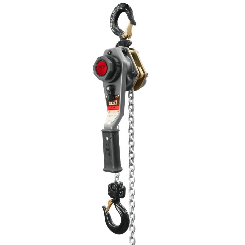 JET JLH-100WO-5 1 Ton Lever Hoist 5 Ft. Lift with Overload Protection - JT9-376200