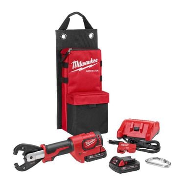 Milwaukee M18FORCE LOGIC 6T Utility Crimping Kit with Kearney Grooves, large image number 12