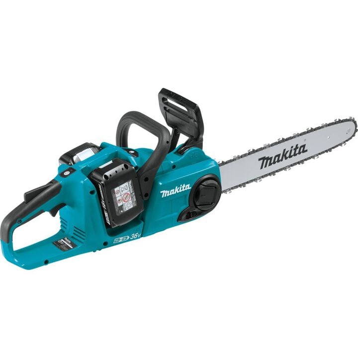 Makita 18V X2 (36V) LXT Lithium-Ion Brushless Cordless 16in Chain Saw Kit (5.0Ah), large image number 13
