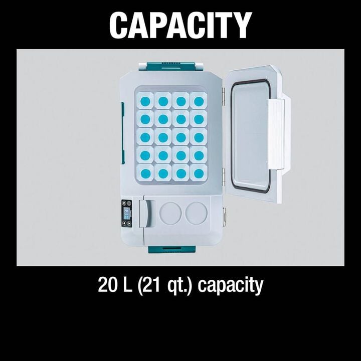 Makita 18V X2 (36V) LXT Lithium-Ion 12V/24V DC Auto and AC Cooler/Warmer (Bare Tool), large image number 8