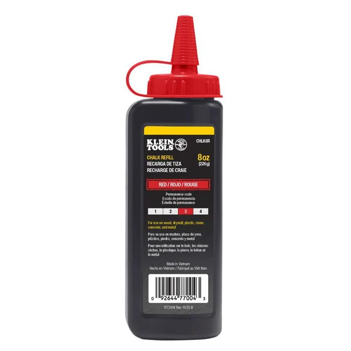 Klein Tools 8 Oz Red Chalk Refill
