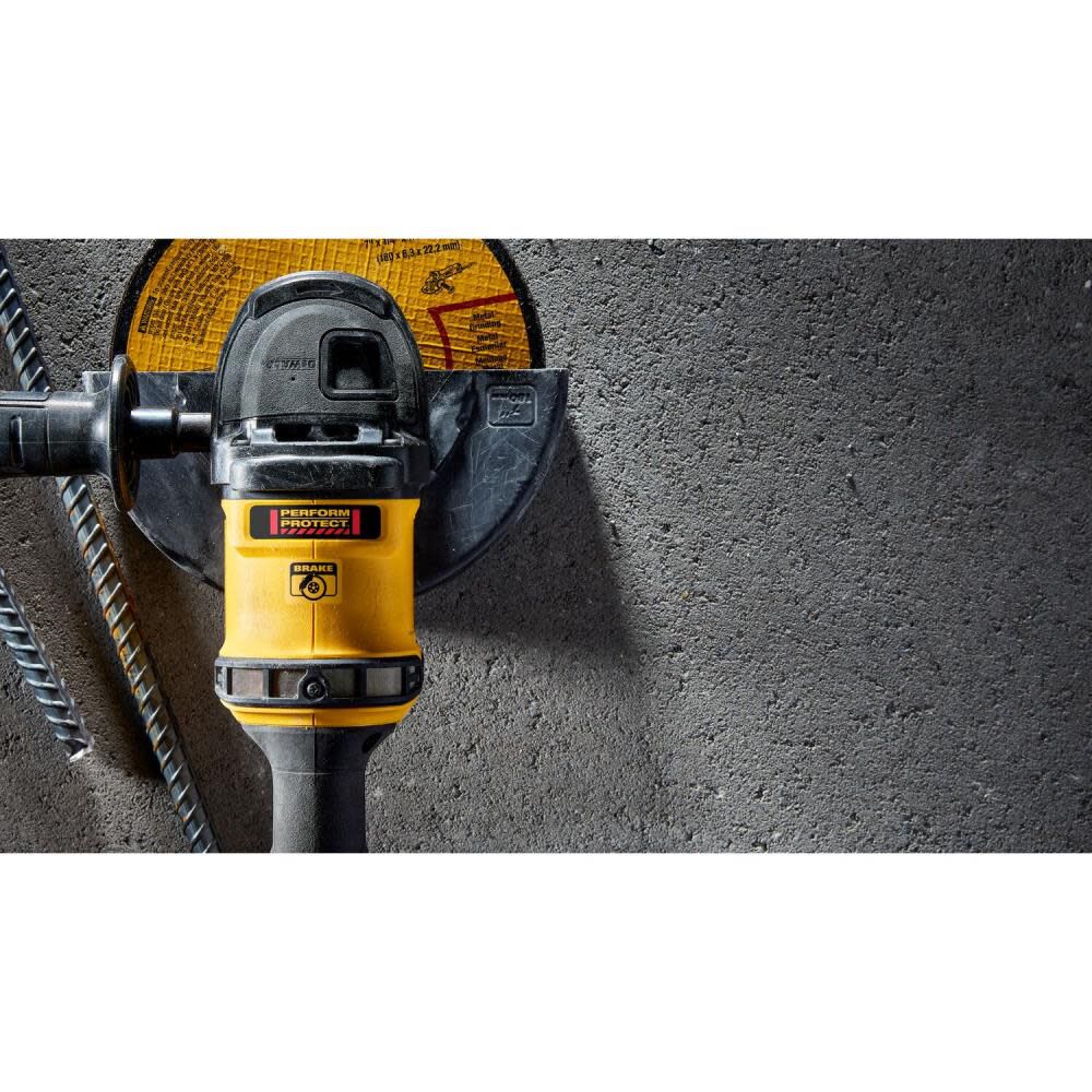 DEWALT 60V MAX Grinder with Kickback Brake 7in Brushless Cordless Kit, large image number 9