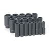 Grey Pneumatic 1/2in Drive 19 Pc. Deep Length Fractional Master Set, small image number 1