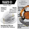 Klein Tools Vented Hard Hat, White and Turbo Fan Set, small image number 2