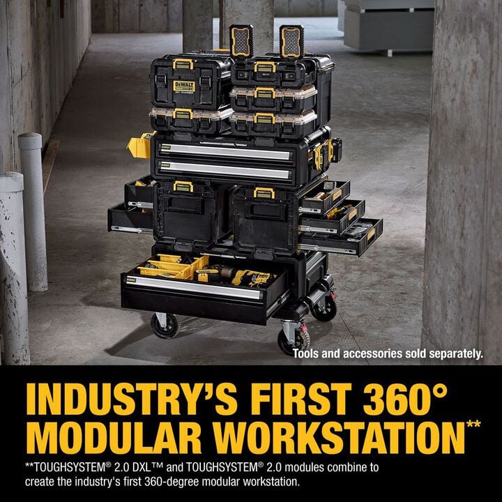 DEWALT TOUGHSYSTEM 2.0 DXL 4 in 1 Tower Workstation, large image number 2