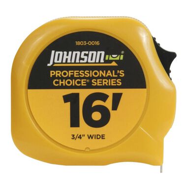 Johnson Level 16 Ft x 3/4 In. Professional Tape, large image number 0