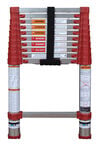 Xtend and Climb Aluminum Telescoping Extension Ladder (12.5 Reach Height)  ANSI Type I  250 lb Load Capacity, small image number 2