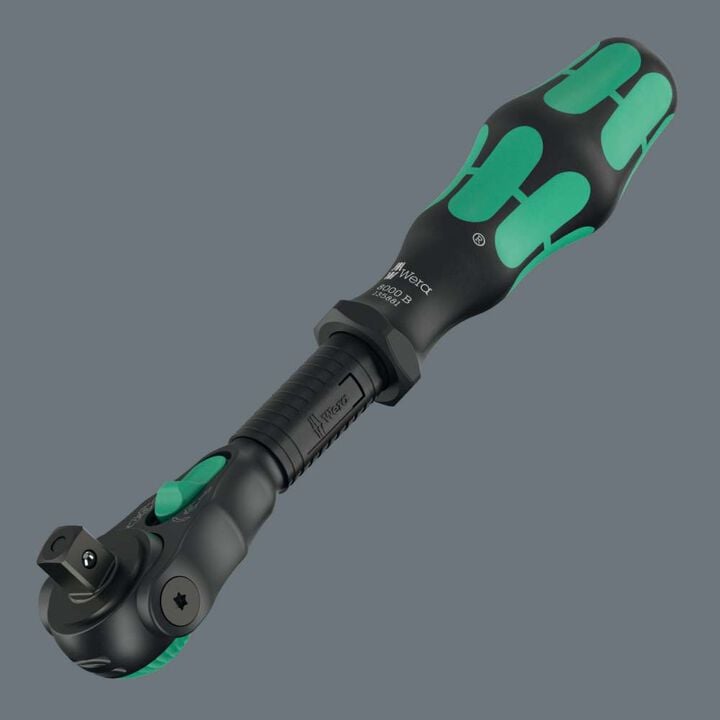 Wera Tools 8000 B Black Edition Zyklop Speed Ratchet with 3/8 Inch Drive, large image number 3