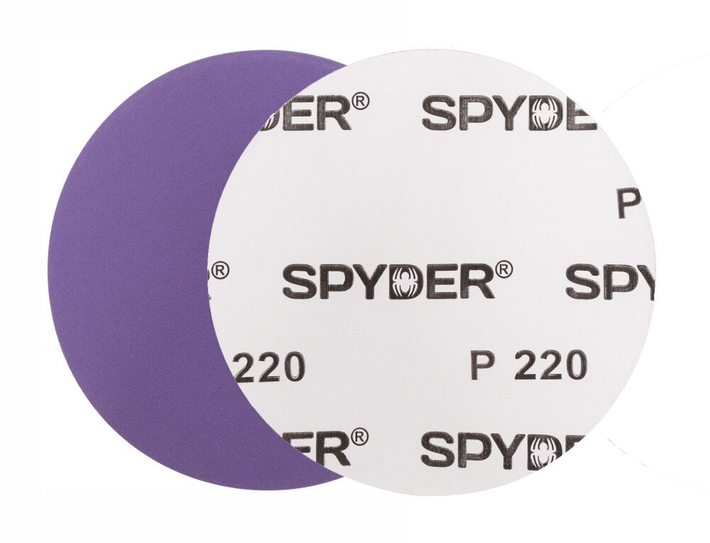 Spyder 220 Grit Ceramic Sanding Discs, 5 Inch Self Stick Adhesive PSA 10 Pieces, large image number 4