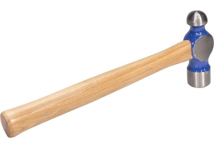 Vaughan 32 Oz Ball Pein Hammer with Hickory Handle, large image number 4