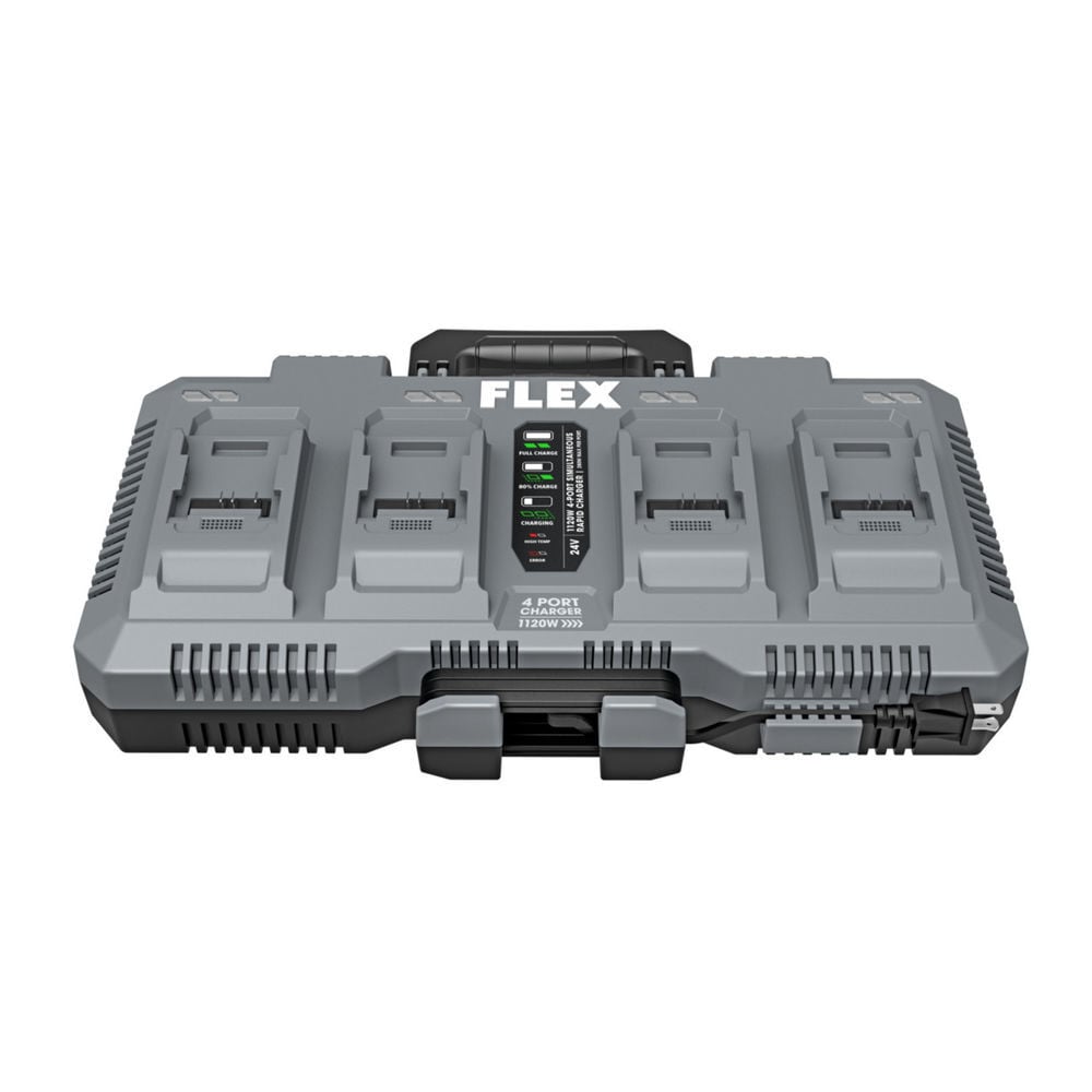 FLEX STACK PACK 24V Rapid Battery Charger 4 Port, large image number 3