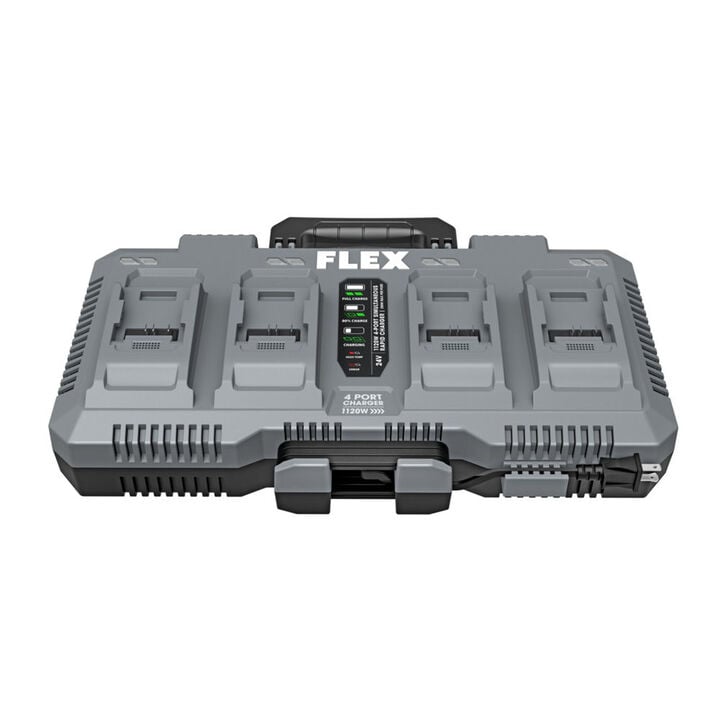 FLEX STACK PACK 24V Rapid Battery Charger 4 Port, large image number 2