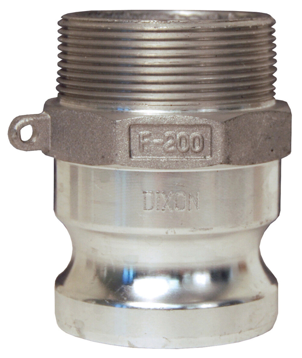Dixon Valve and Coupling 2 In. Global Aluminum Type F Adapter x Male NPT, large image number 2