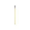 Rubbermaid HYGEN 58 Inch Yellow Aluminum Push-In Quick Connect Handle, small image number 1